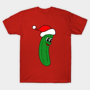 CHRISTMAS Party Dill Pickle - Funny Food Art T-Shirt